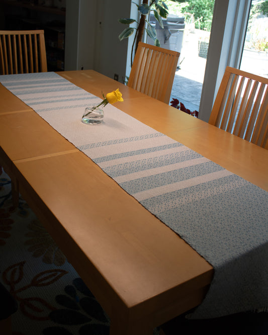 90" & 72" Indigo Circuits Table Runners