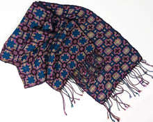 Load image into Gallery viewer, Stained Glass Mosaic Scarf