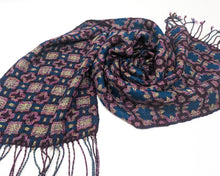 Load image into Gallery viewer, Stained Glass Mosaic Scarf