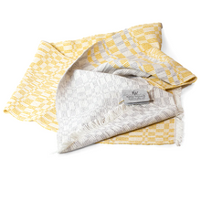 Load image into Gallery viewer, 72" Sun & Cloud Cotton-Linen Table Runner