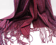 Load image into Gallery viewer, Cranberry Mélange Shawl