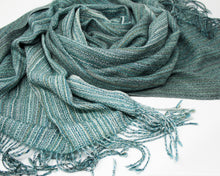 Load image into Gallery viewer, Sage Mélange Shawl