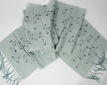 Load image into Gallery viewer, Cirrus Squiggle Scarf