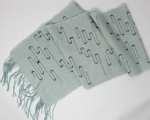 Load image into Gallery viewer, Cirrus Squiggle Scarf