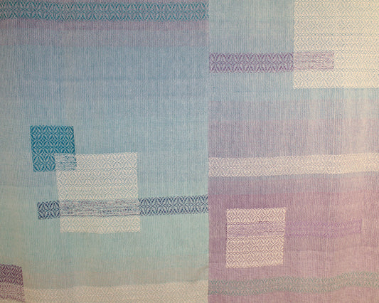 Aurora Patchwork Throw Blanket