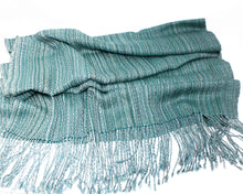 Load image into Gallery viewer, Evergreen Mélange Shawl