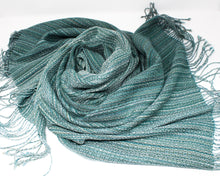 Load image into Gallery viewer, Evergreen Mélange Shawl