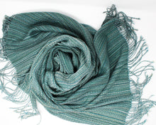 Load image into Gallery viewer, Evergreen Mélange Shawl