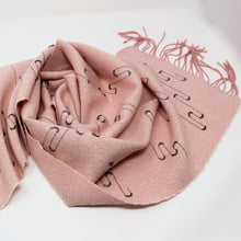 Load image into Gallery viewer, Rosé Bubbles Squiggle Scarf