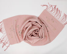 Load image into Gallery viewer, Dawn Rainbow Squiggle Scarf