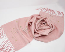 Load image into Gallery viewer, Dawn Rainbow Squiggle Scarf