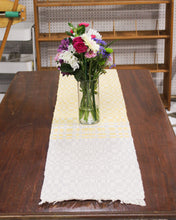 Load image into Gallery viewer, 72" Sun & Cloud Cotton-Linen Table Runner
