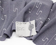 Load image into Gallery viewer, Thunderstorm Squiggle Scarf