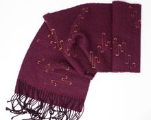 Load image into Gallery viewer, November Squiggle Scarf