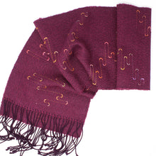Load image into Gallery viewer, November Squiggle Scarf