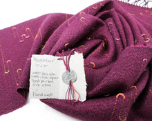 Load image into Gallery viewer, November Squiggle Scarf