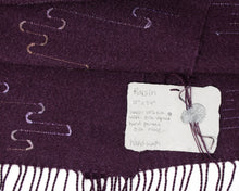 Load image into Gallery viewer, Raisin Squiggle Scarf