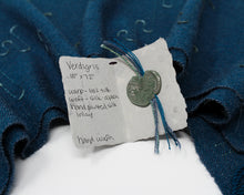 Load image into Gallery viewer, Verdigris Squiggle Scarf