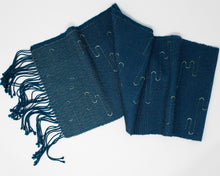 Load image into Gallery viewer, Verdigris Fade Squiggle Scarf