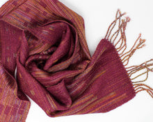 Load image into Gallery viewer, Fire Mapletree Pixelated Scarf