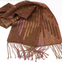 Load image into Gallery viewer, Falling Leaves Pixelated Scarf