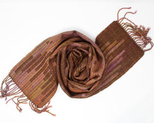 Load image into Gallery viewer, Falling Leaves Pixelated Scarf