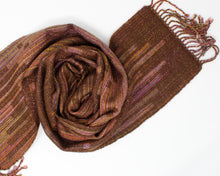 Load image into Gallery viewer, Falling Leaves Pixelated Scarf