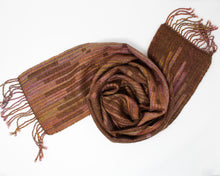 Load image into Gallery viewer, Falling Leaves Pixelated Scarf