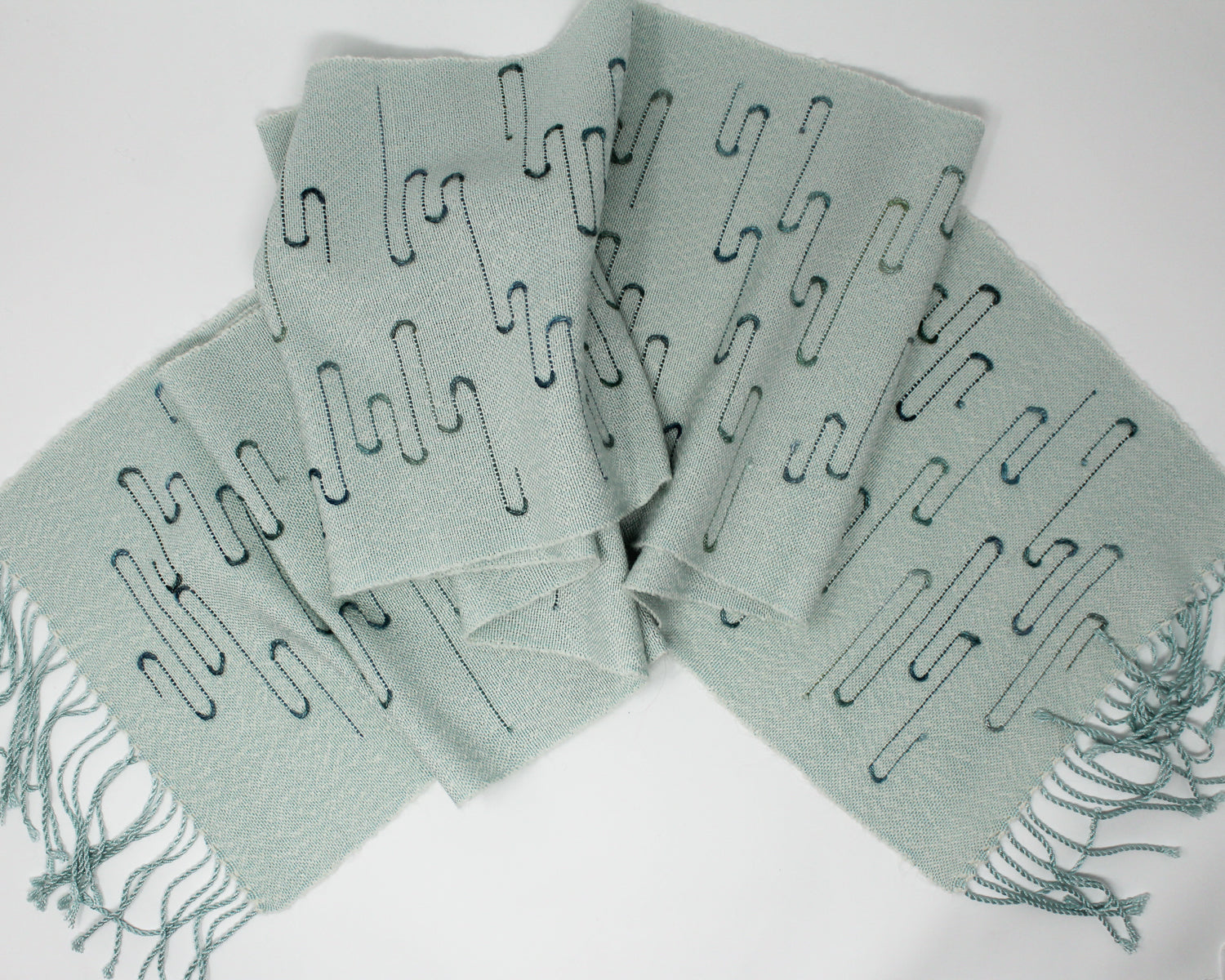 Squiggle Scarves