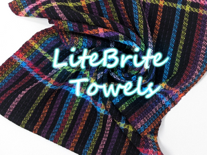 LiteBrite Hand Towels