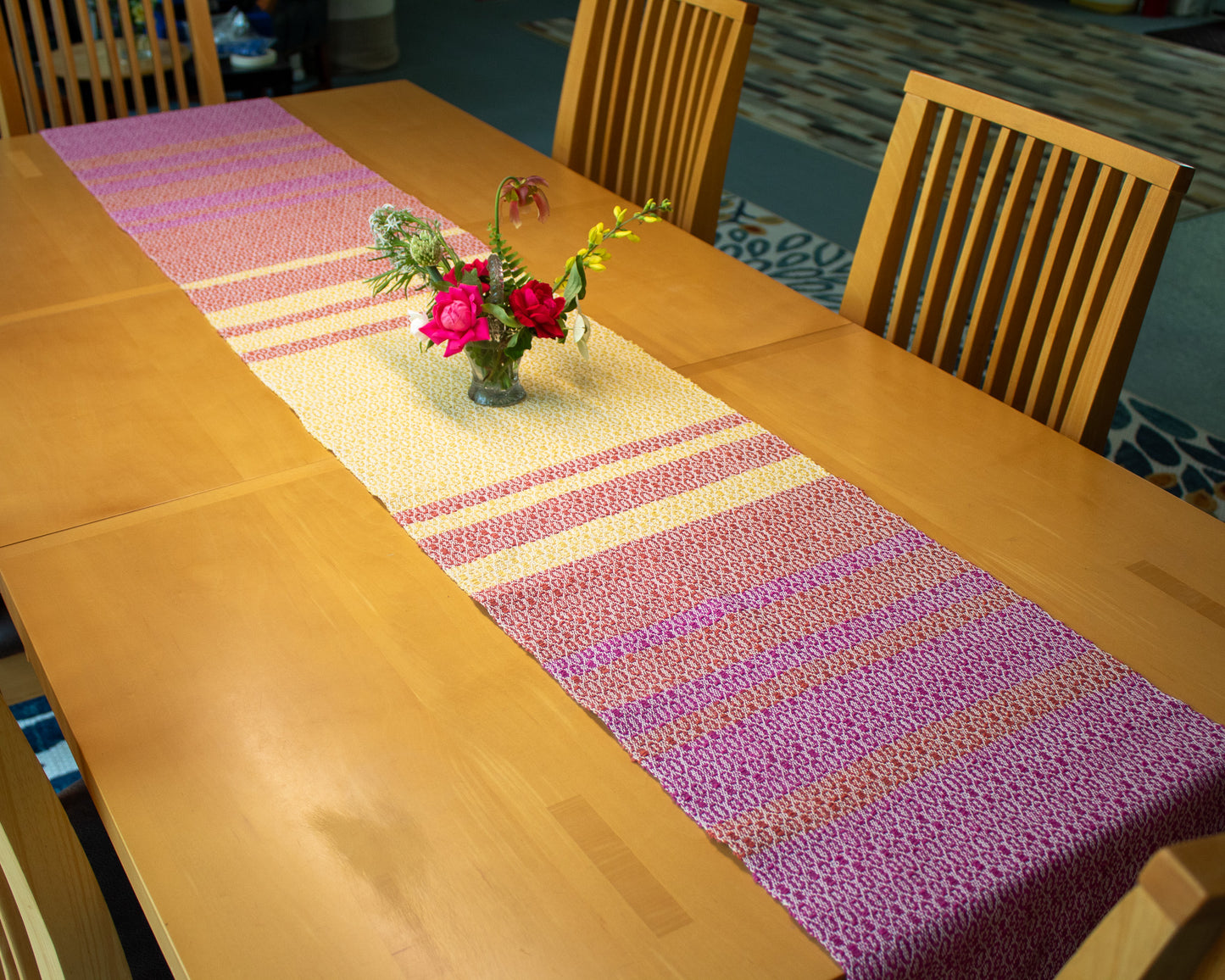 96" Zinnia Table Runner