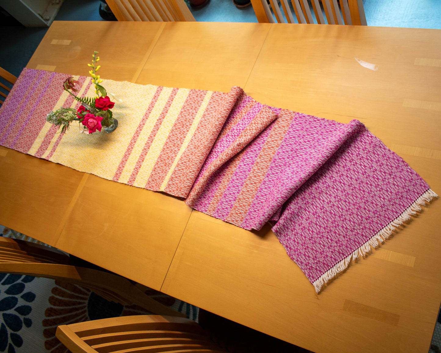 96" Zinnia Table Runner