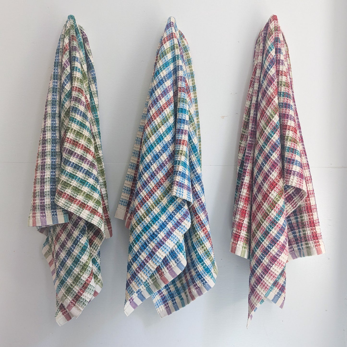 Rainbow Check Bath Sheets