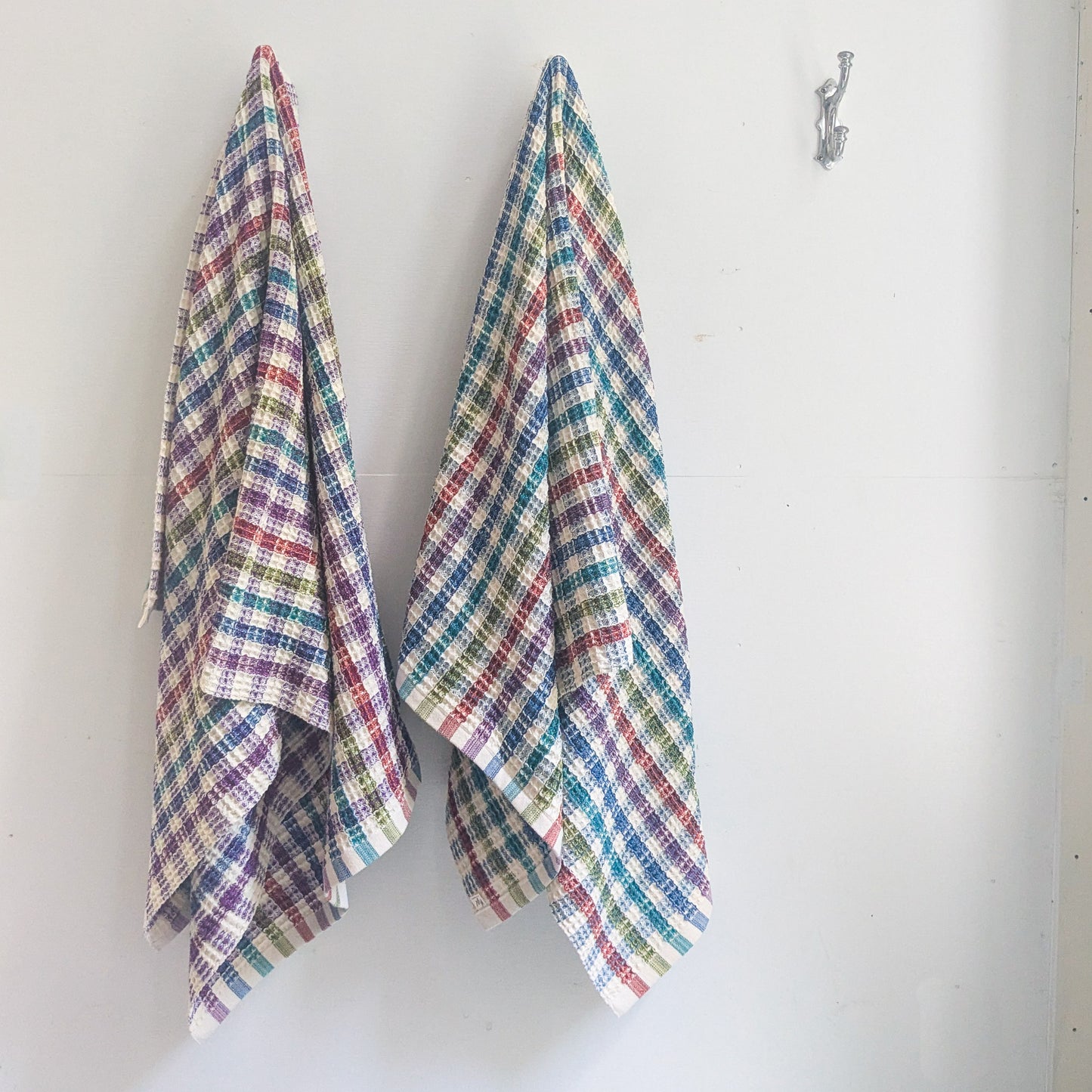 Rainbow Check Bath Sheets