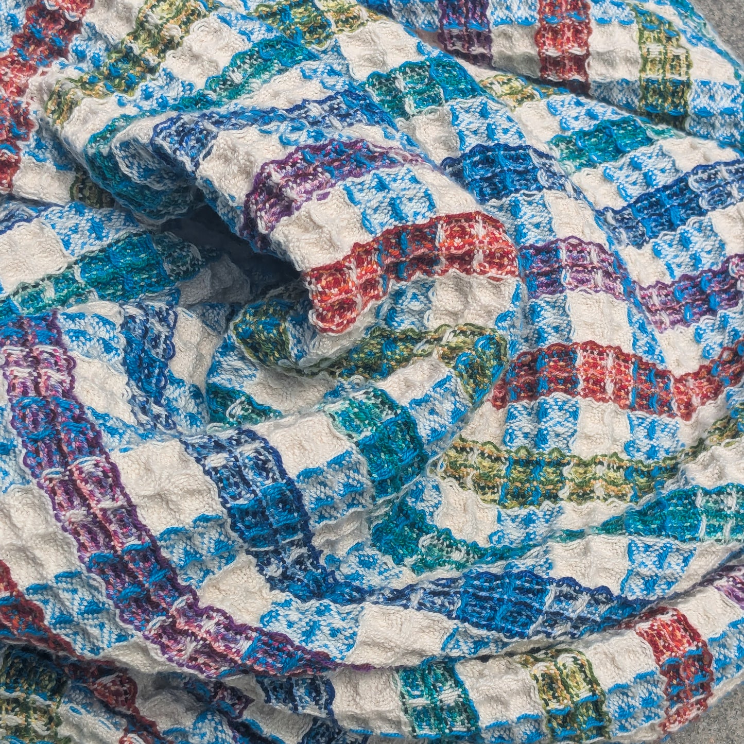 Rainbow Check Bath Sheets