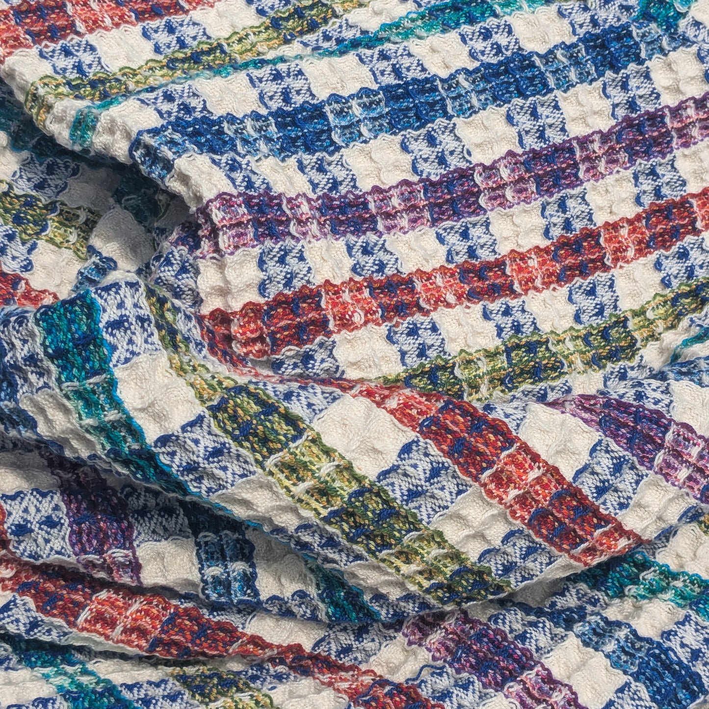 Rainbow Check Bath Sheets