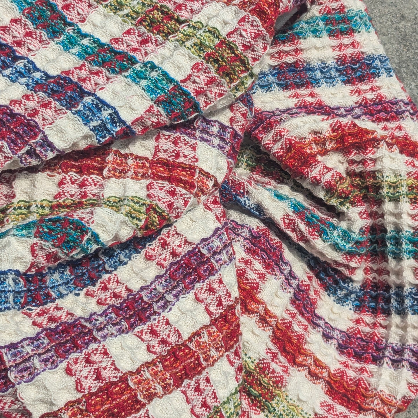 Rainbow Check Bath Sheets