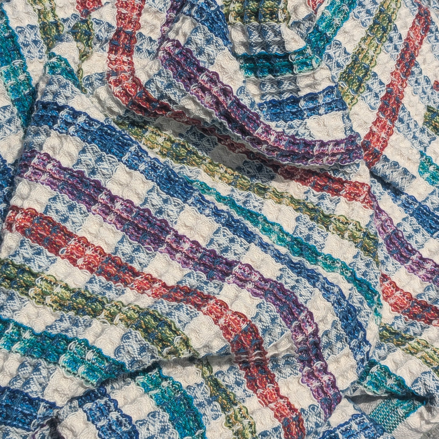 Rainbow Check Bath Sheets