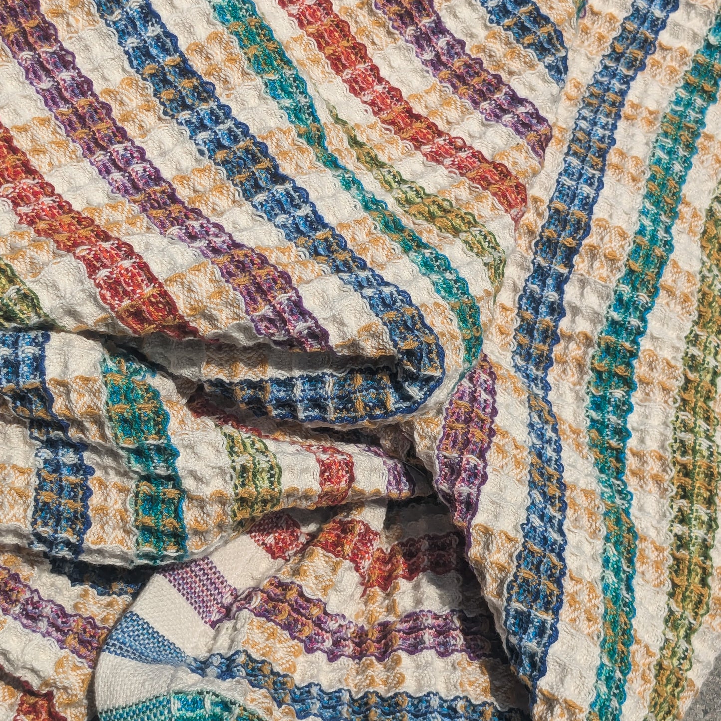 Rainbow Check Bath Sheets