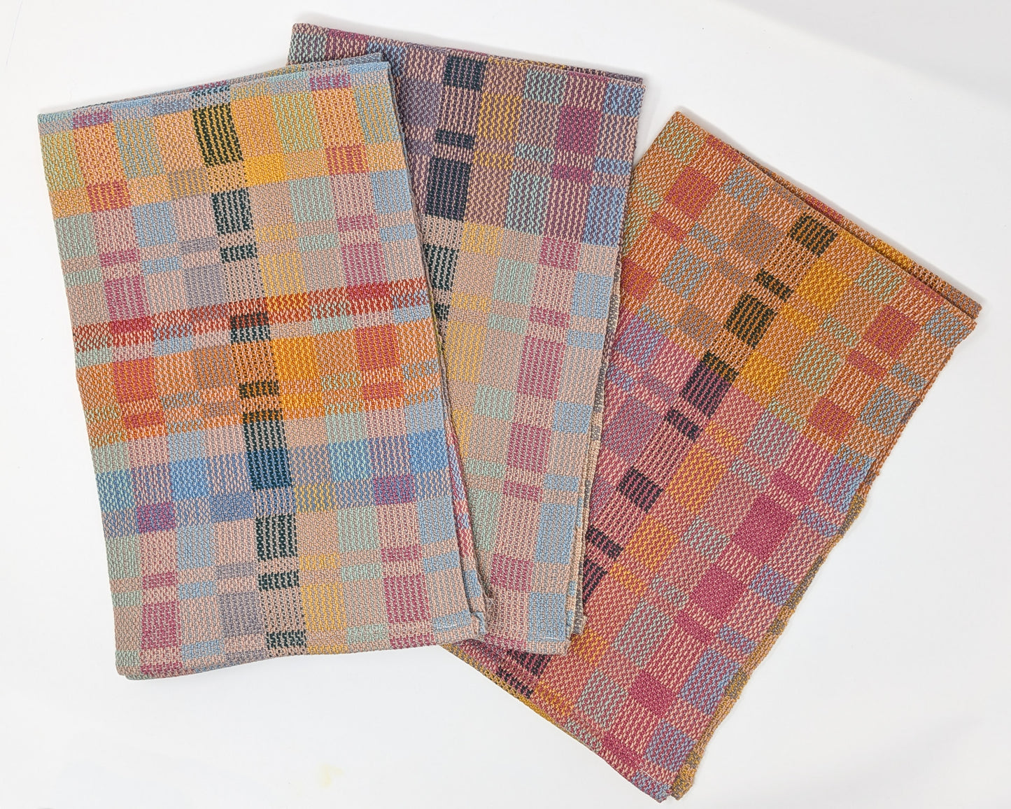 Color Block Towels