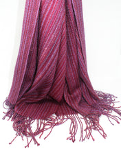 Load image into Gallery viewer, Cranberry Mélange Shawl
