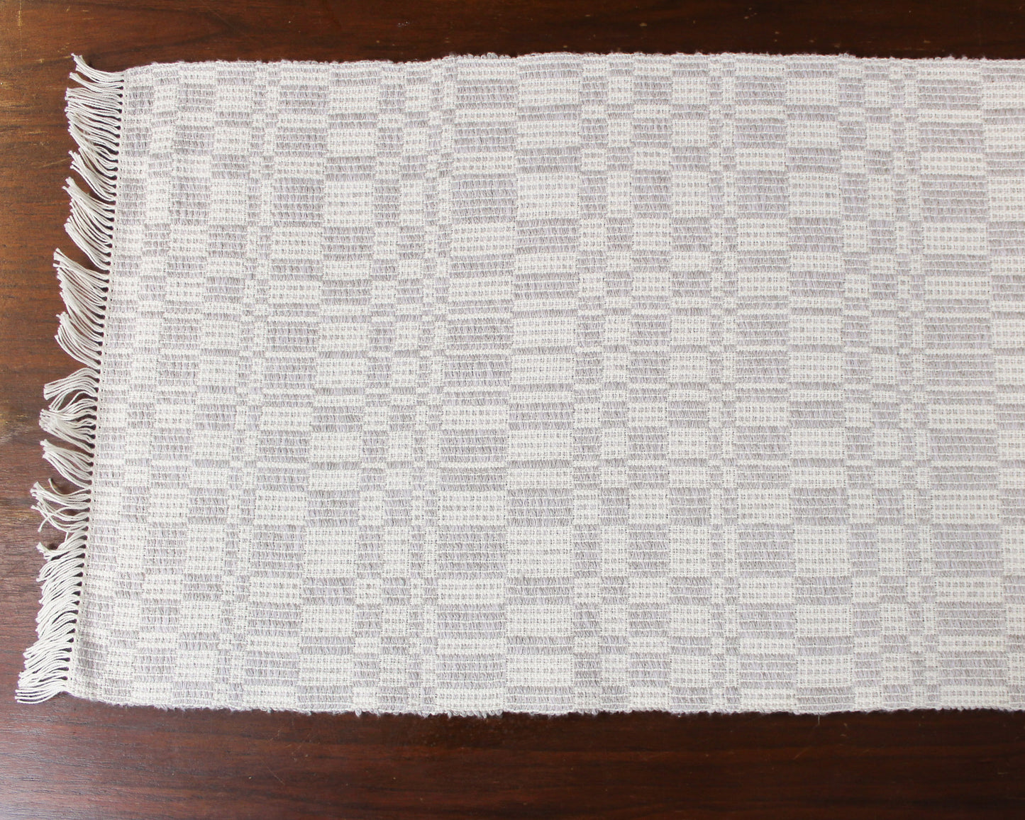 72" Sun & Cloud Cotton-Linen Table Runner