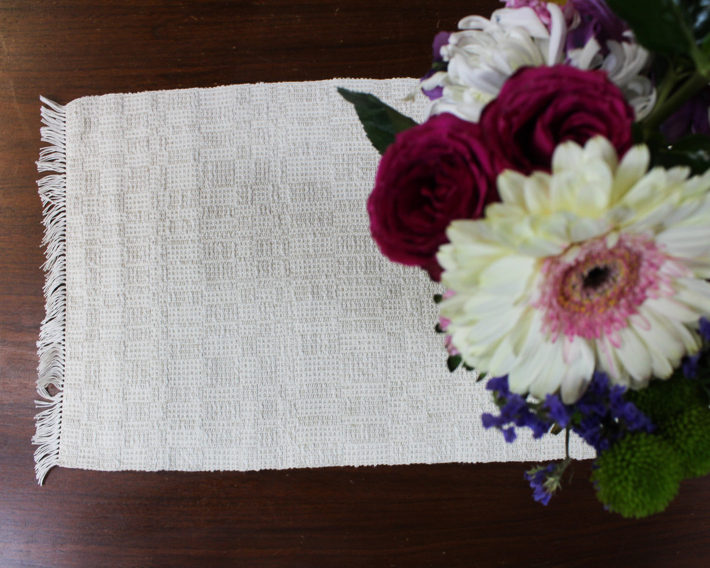 64" Cotton-Linen-Hemp Table Runner