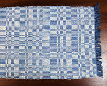 Load image into Gallery viewer, 46&quot; Indigo &amp; Bouclé Runner
