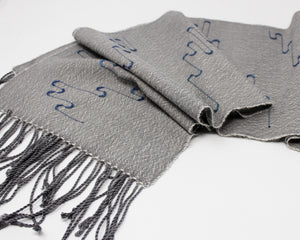 Icicle Squiggle Scarf