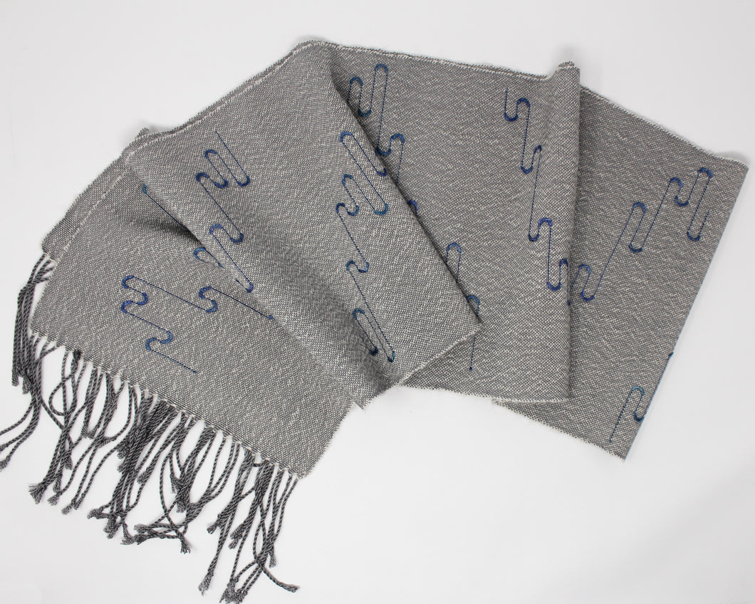 Icicle Squiggle Scarf