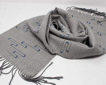Load image into Gallery viewer, Icicle Squiggle Scarf
