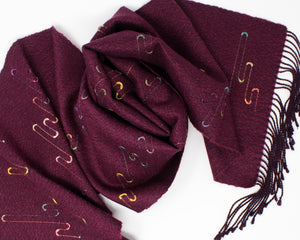 October Squiggle Scarf